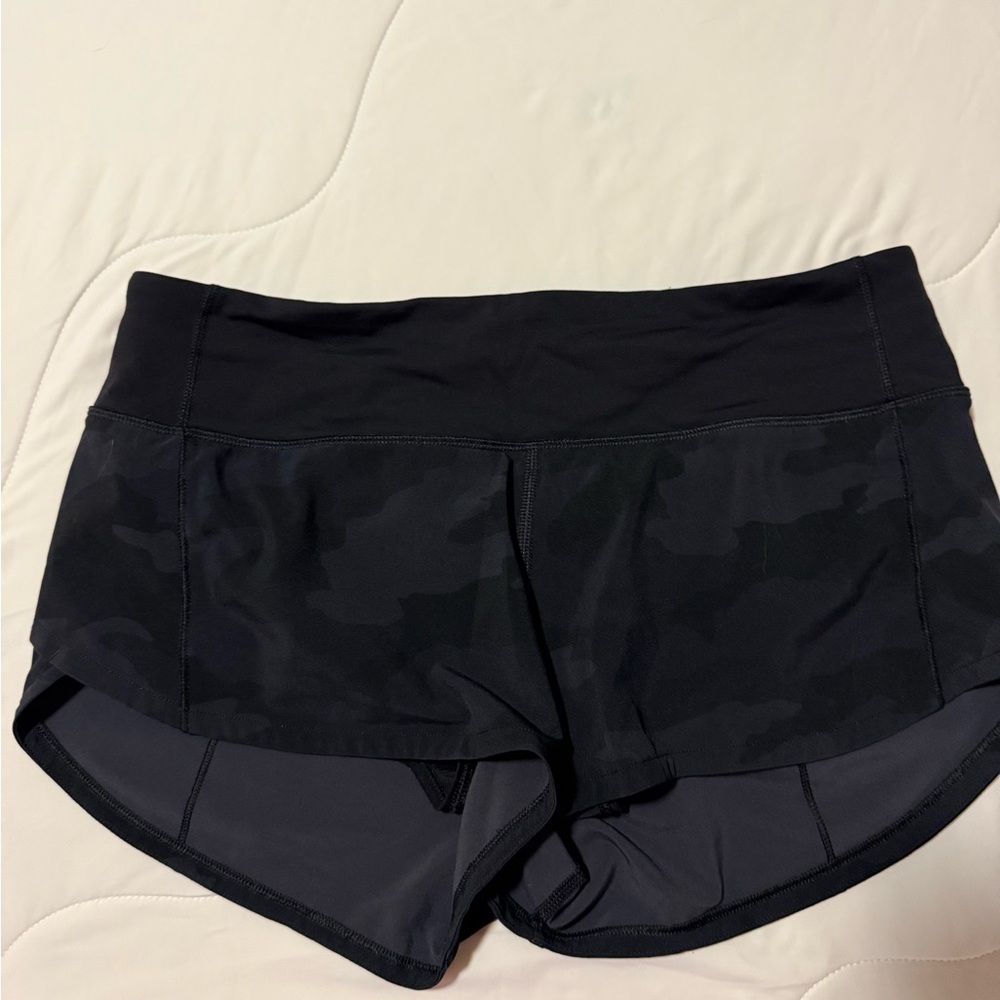 Lululemon speed up low rise running shorts